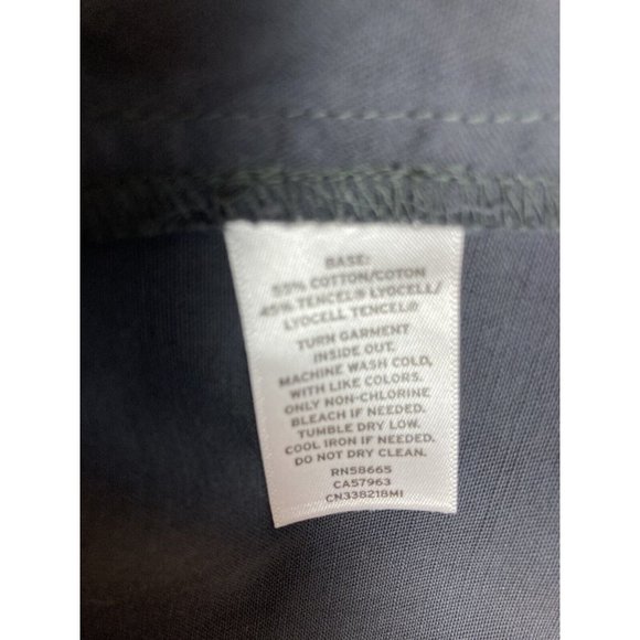 *Caslon Gray Draped Utility Jacket Womens Med Pockets Ties At Waist Casual - Picture 7 of 7